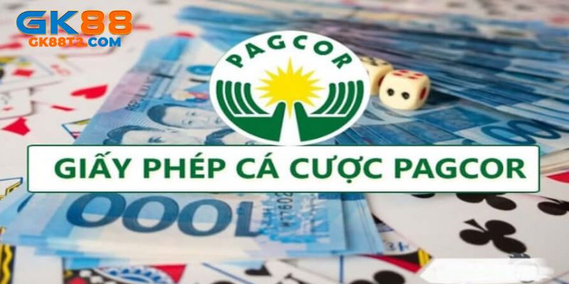 Giấy phép hoạt động đến từ tổ chức đến từ Philippines - PAGCOR